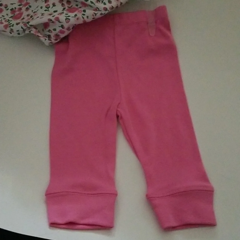 Little Beginings Girls 3 Pc Set 3/6 Months NEW